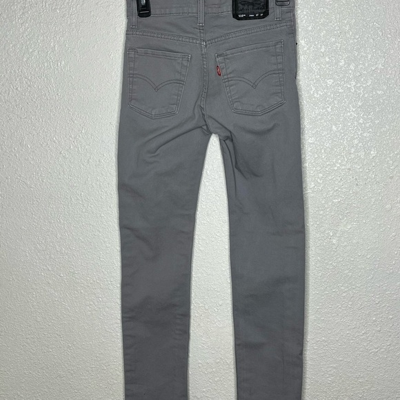 Levi’s 510 Super Skinny Gray Imperfection Pants Sz 14 Reg - Picture 5 of 9